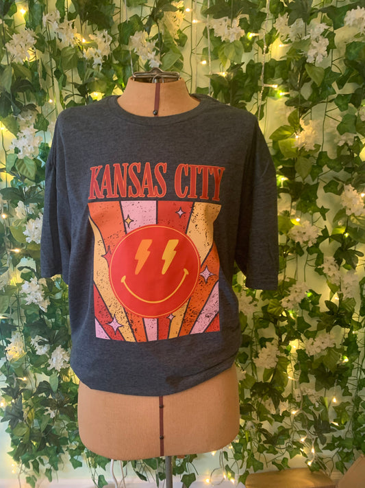 Short sleeve retro KC shirt